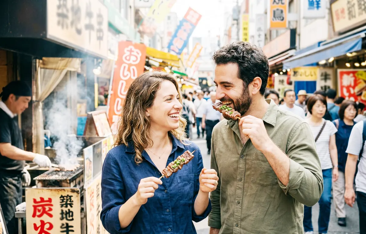 Japanese foods experience