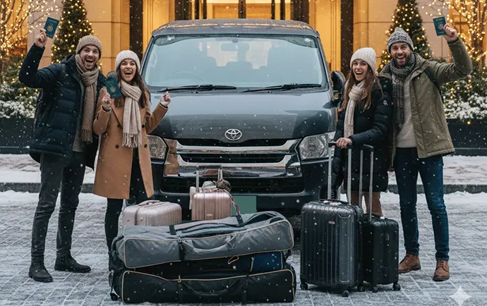 Private Transfer Tokyo to Hakuba Ski Resort (One Way) 