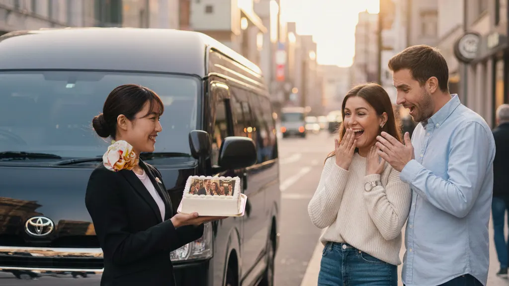 Anniversary cake with custom photo print