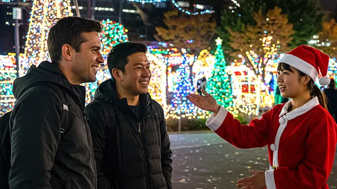 Tokyo illumination tour with English Speaking Guide