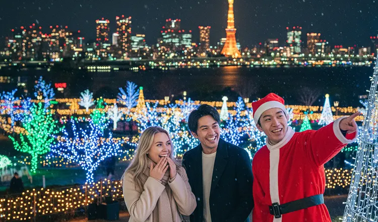 Tokyo Illumination tour with Planner as driver and guide