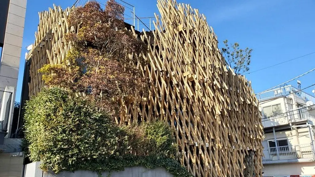 SunnyHills at Minami-Aoyama designed by Japanese architect Kengo Kuma