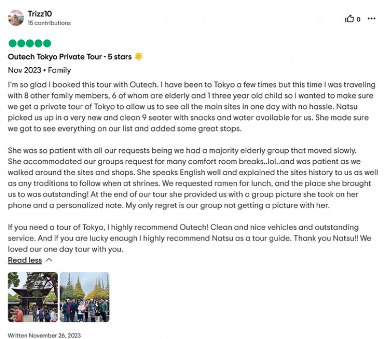 Review from Tripadvior