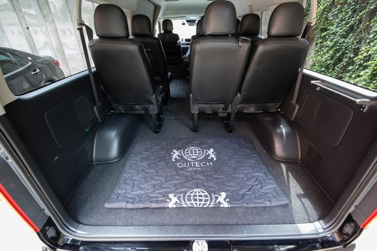 Hiace Cargo space
