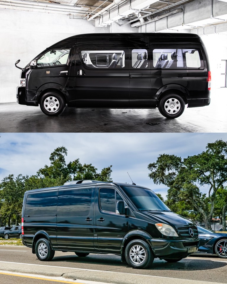 Hiace vs. Mercedes Sprinter